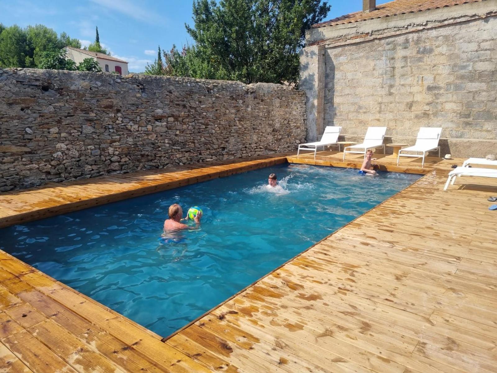 Bed and Breakfast Les 3 Platanes Conilhac-Corbières Exterior foto